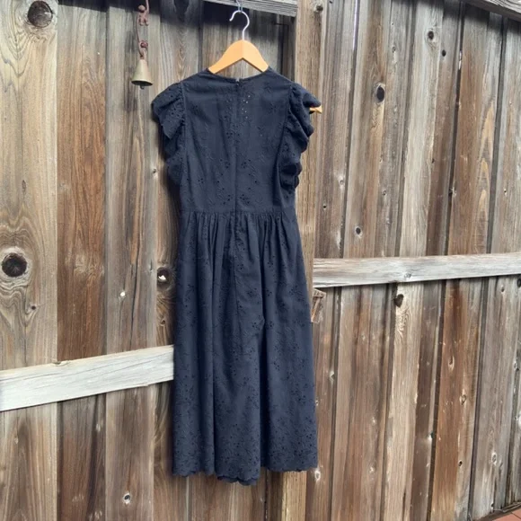 Ulla Johnson black eyelet dress - Picture 2 of 3